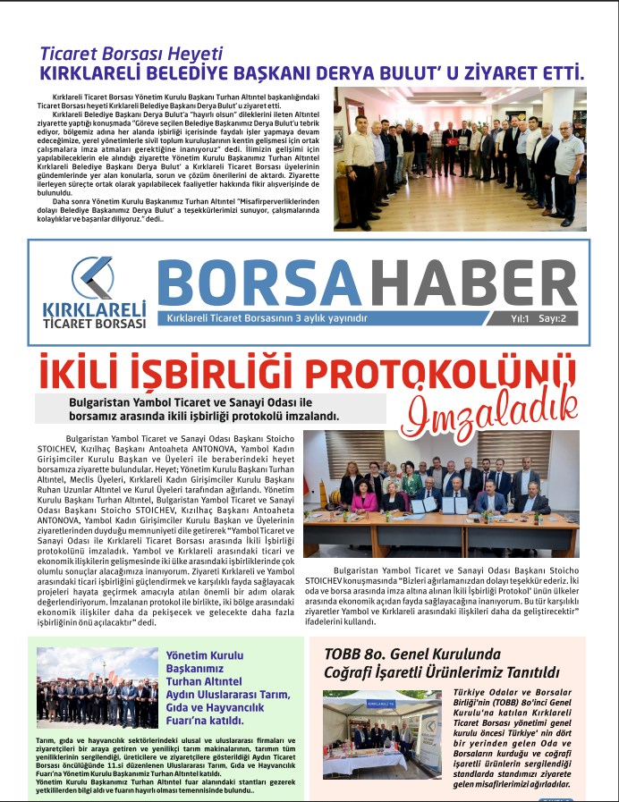 KTSO Gazete 2. Sayı