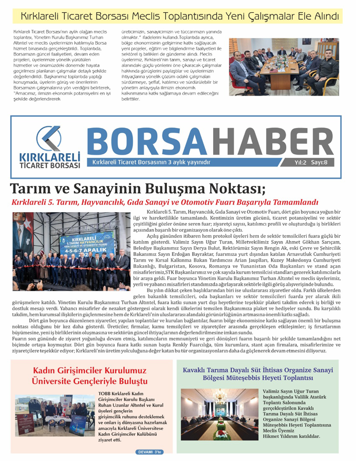 KTSO Gazete 8. Sayı