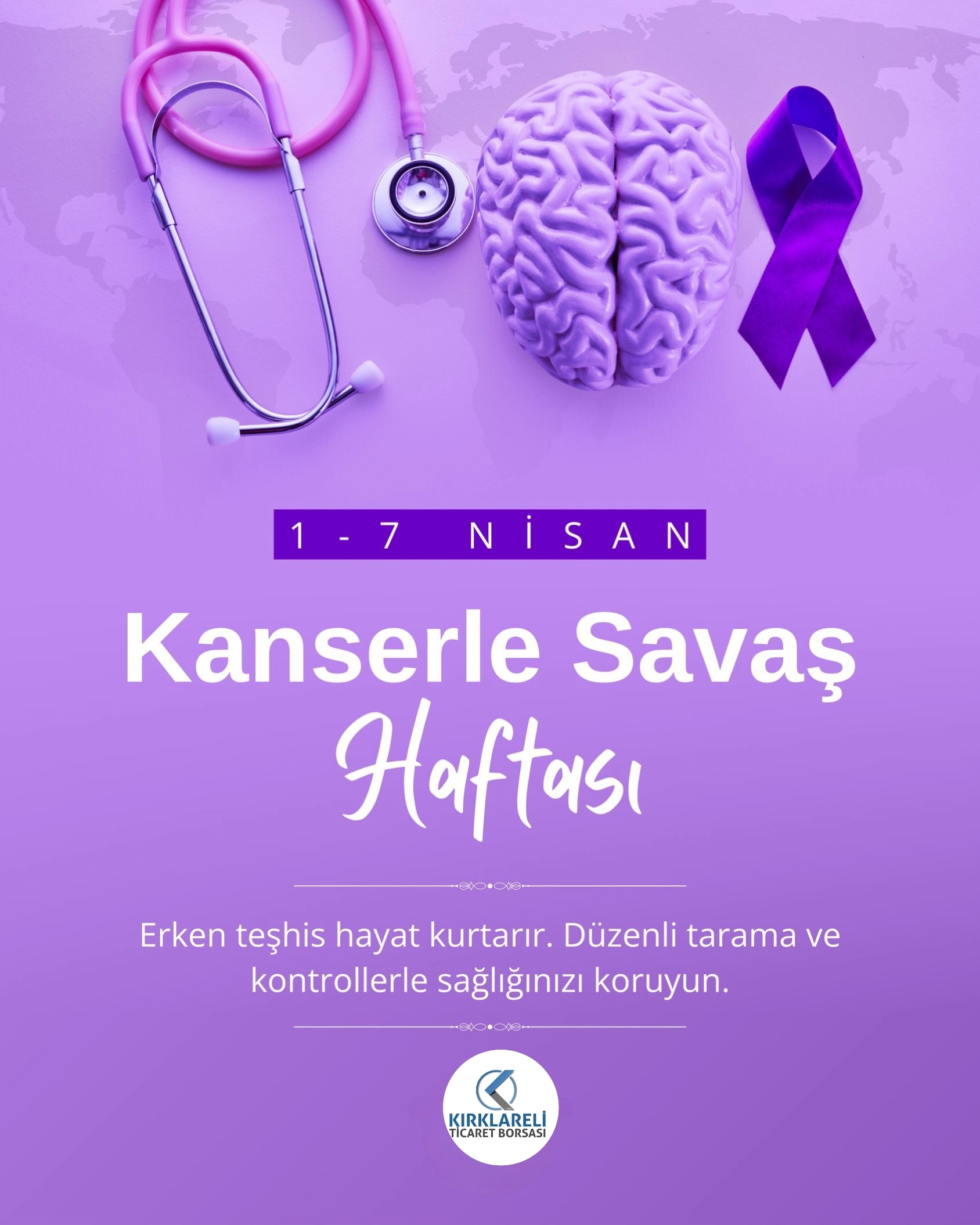 1-7 Nisan Kanserle Savaş Haftası