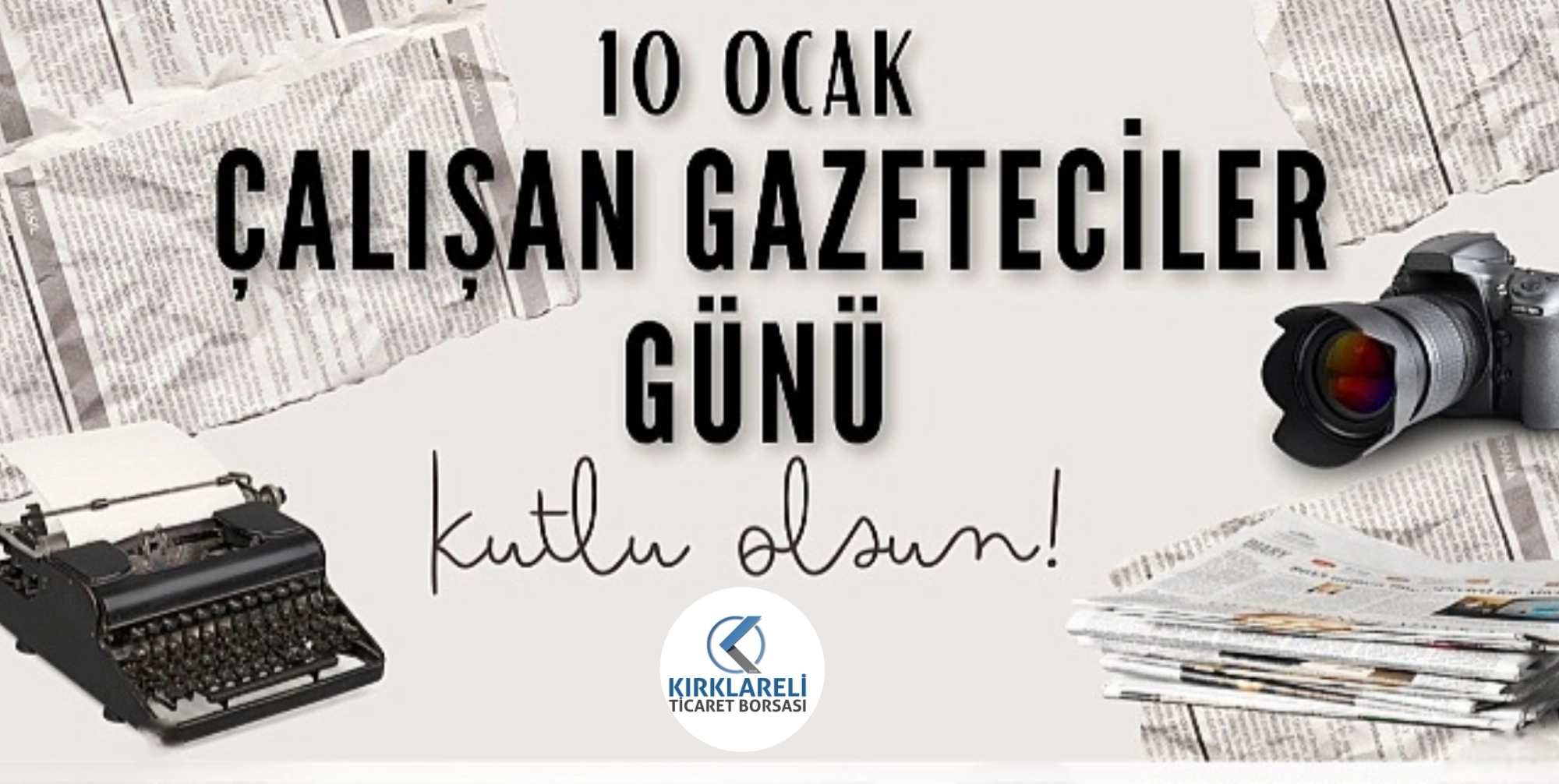 10 Ocak Çalışan Gazeteciler Günü Kutlu Olsun