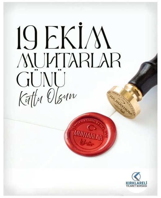 19 Ekim Muhtarlar Günü