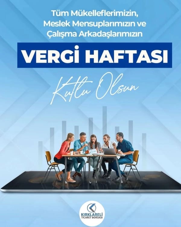 36. Vergi Haftası Kutlu Olsun..