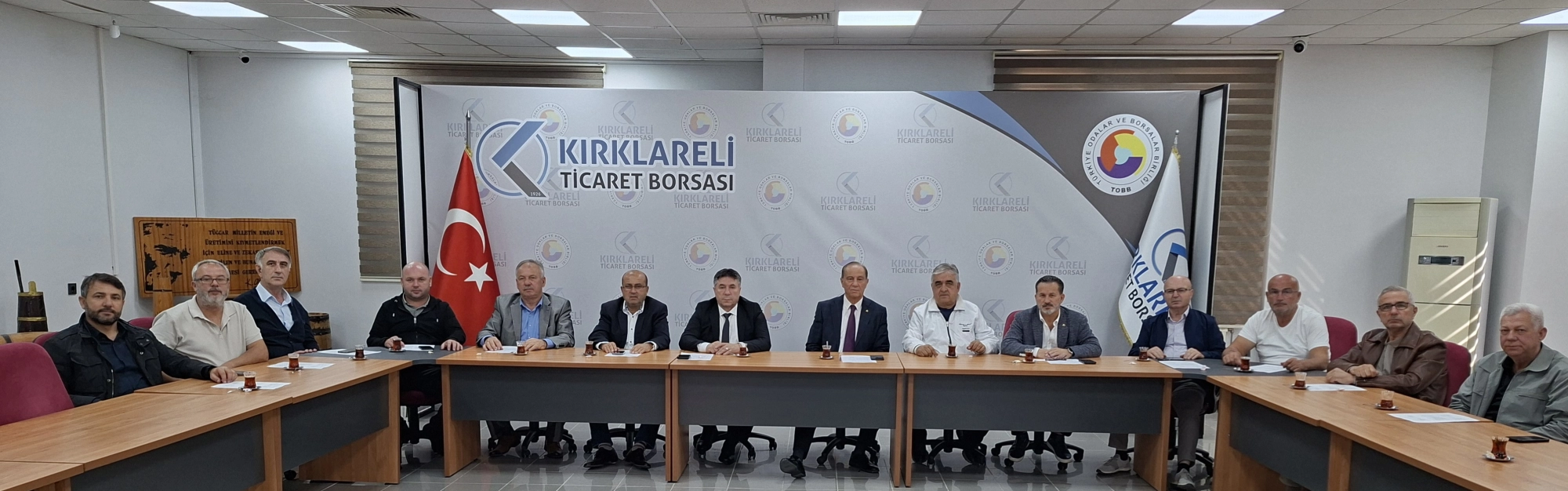 Birlik ve Dayanışma Ziyareti: Kırklareli Ziraat Odası’ndan Borsamıza "Hayırlı Olsun" Desteği