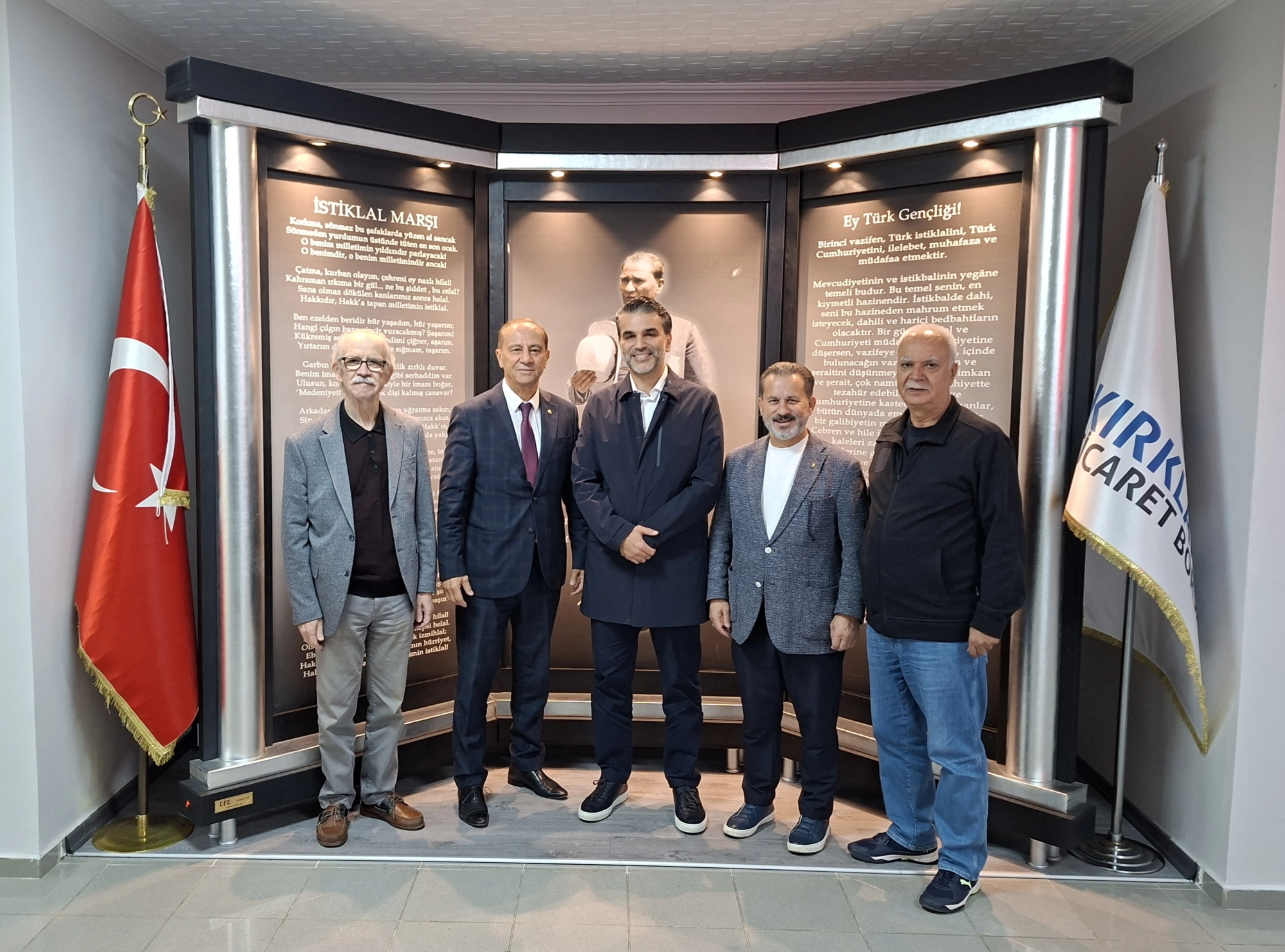 Değerli Misafirlerimizden Borsamıza Nazik Ziyaret