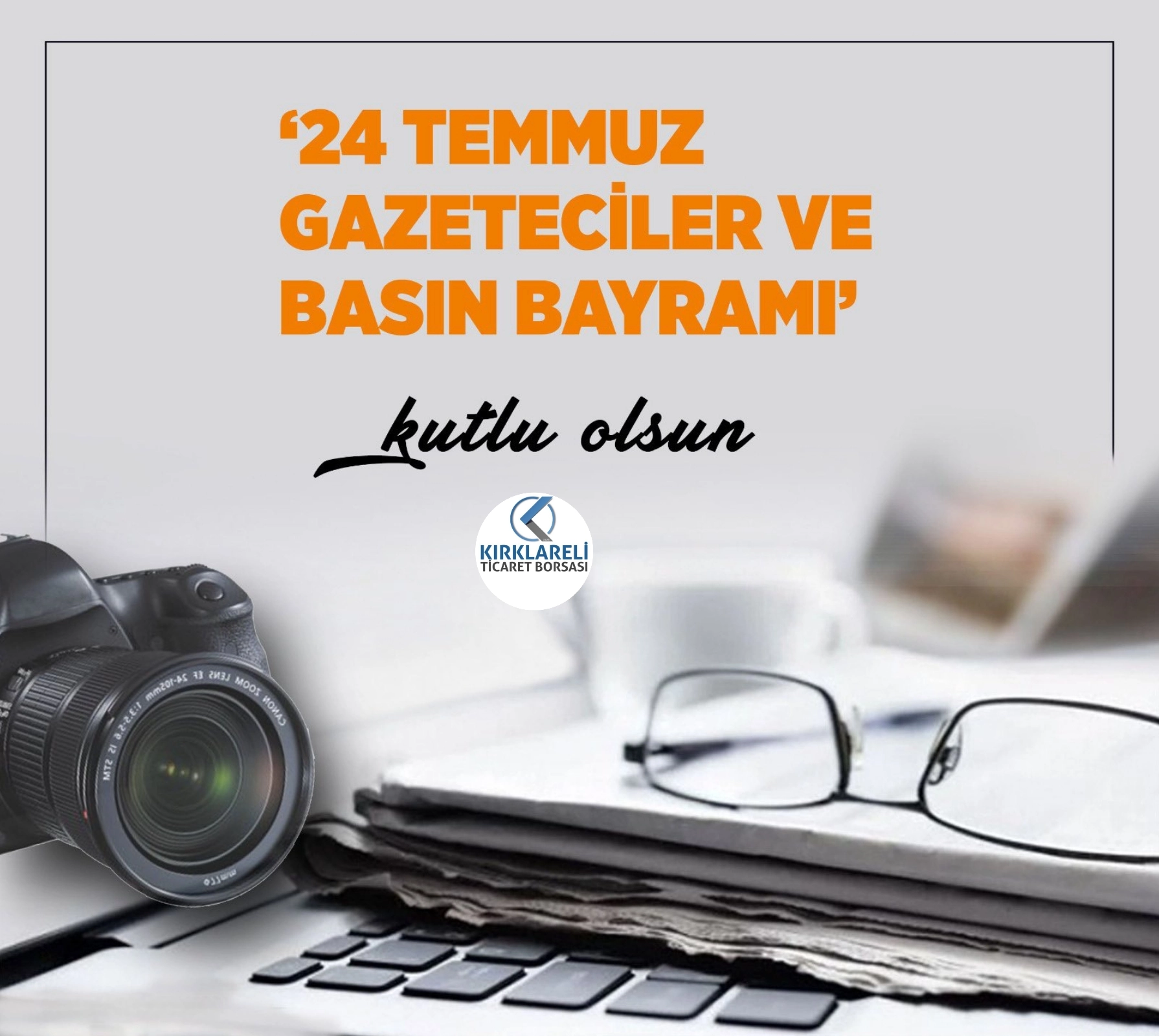 Gazeteciler ve Basın Bayramı kutlama mesajı