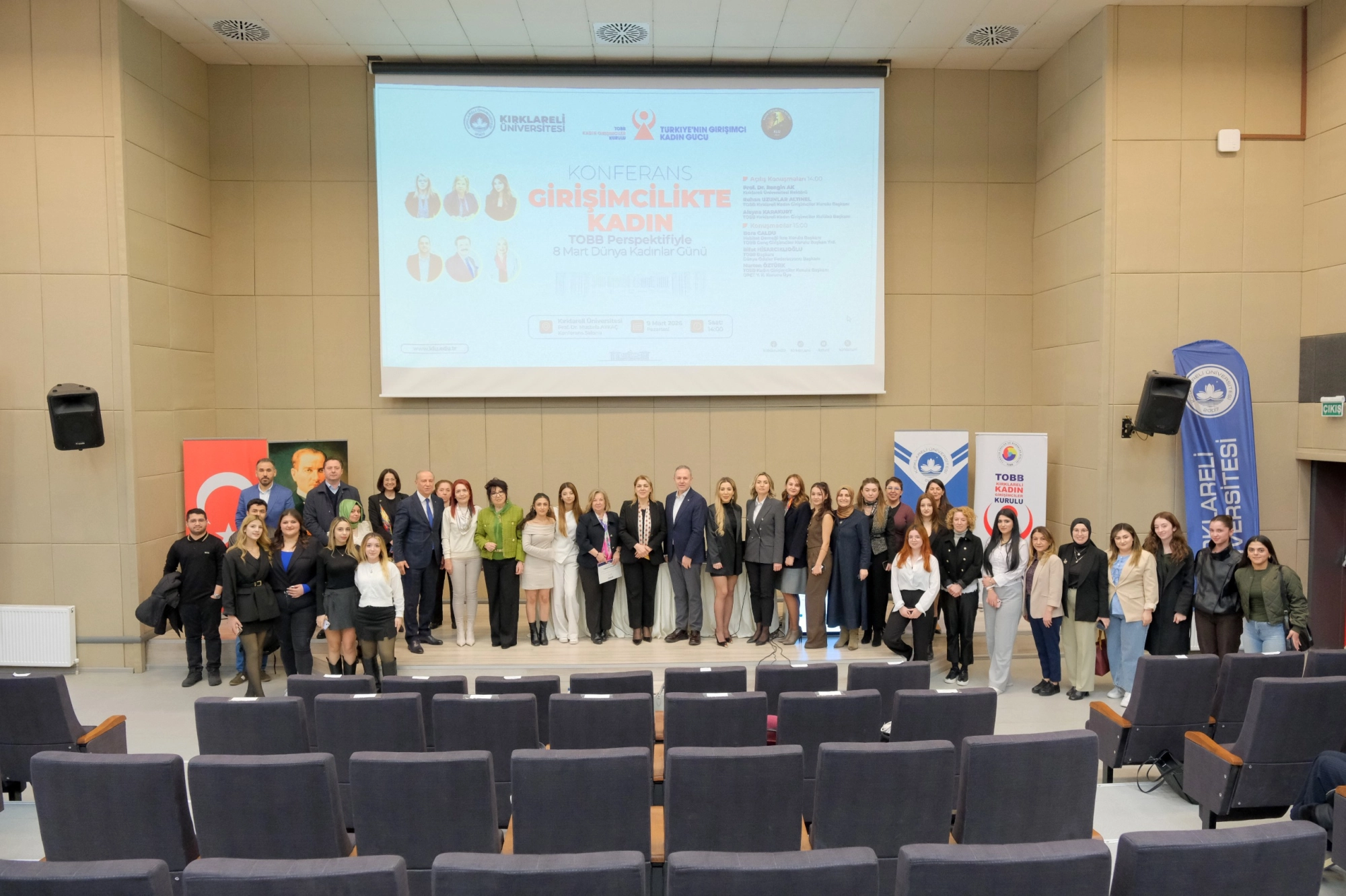 Girişimcilikte Kadın Gücü TOBB Perspektifiyle Kırklareli’nde Konuşuldu