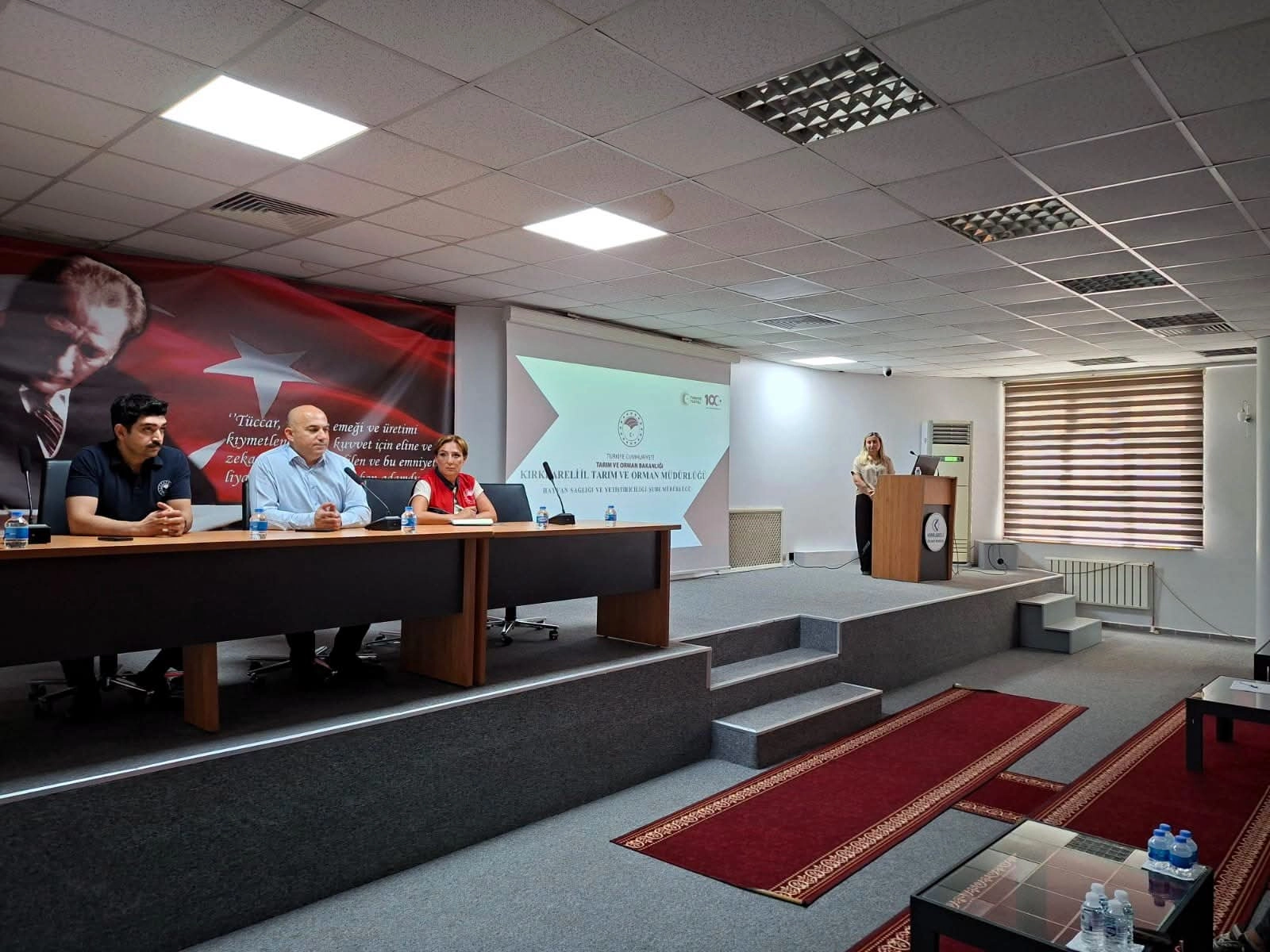 Kırklareli İl Tarım ve Orman Müdürlüğü'nden Borsamızda "Hastalıktan Ari İşletmeler" Toplantısı