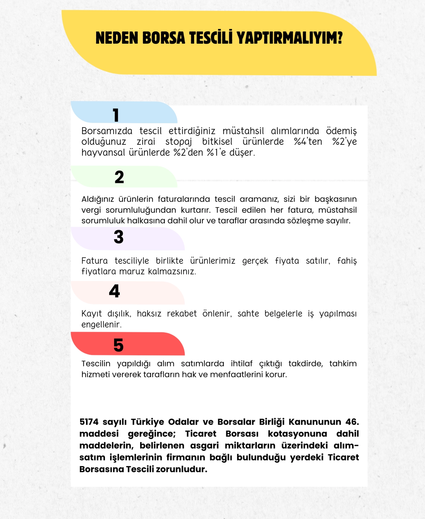 Neden Borsa Tescili Yaptırmalıyız?