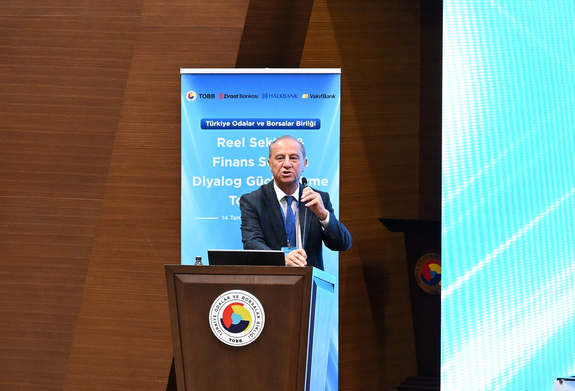 Reel Sektör ve Finans Dünyası TOBB’da Buluştu