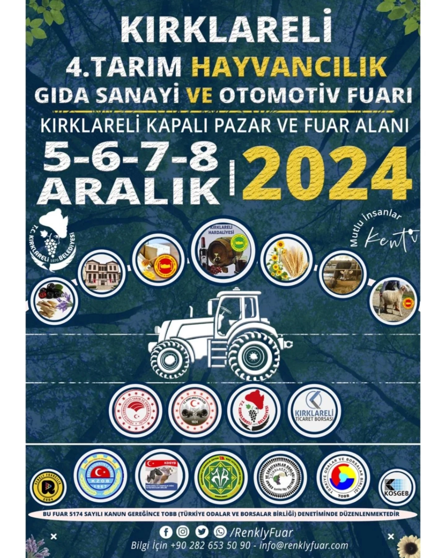 Tarım, Hayvancılık, Gıda Sanayi ve Otomotiv Fuarı