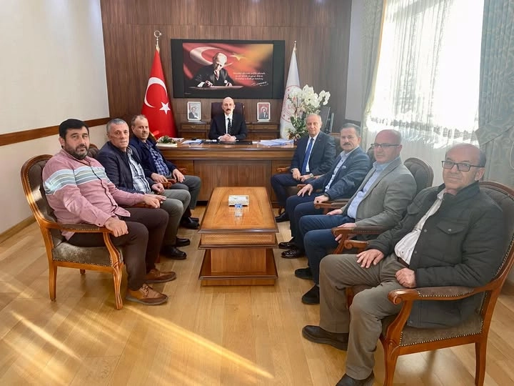 Yeni göreve başlayan Kırklareli İl Milli Eğitim Müdürü Murat Altınöz’ e  hayırlı olsun ziyareti