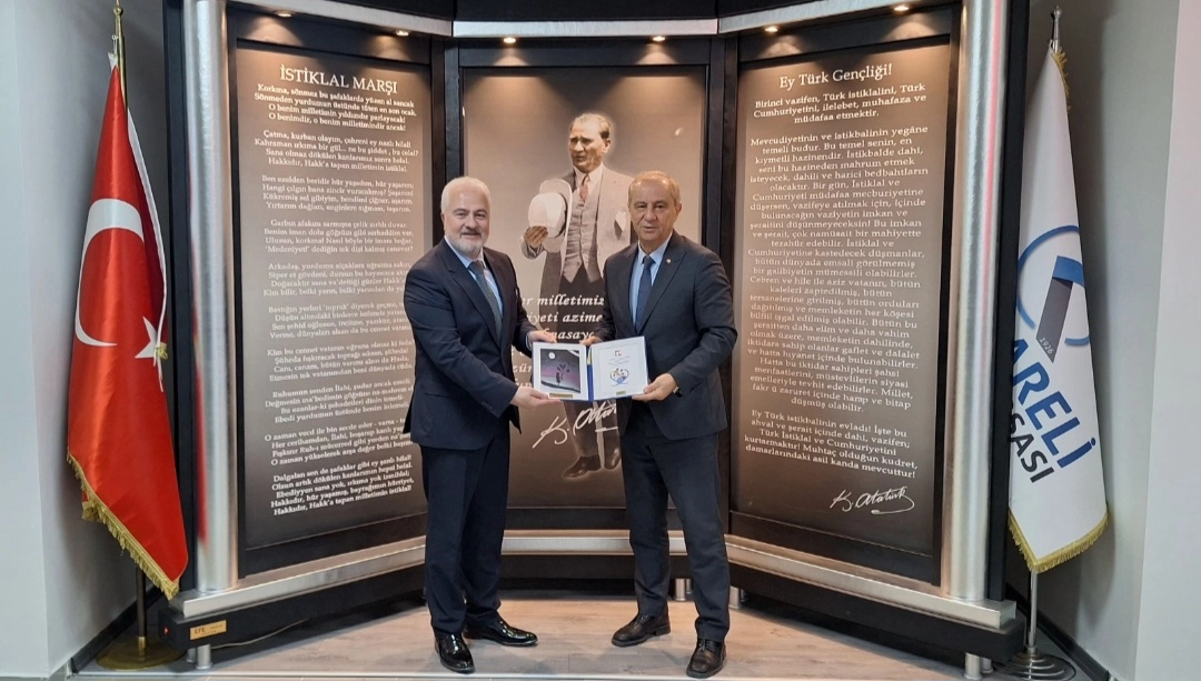 Yetim Vakfı Başkan Yardımcısı Murat Öztermiyeci Başkanımızı Ziyaret Etti