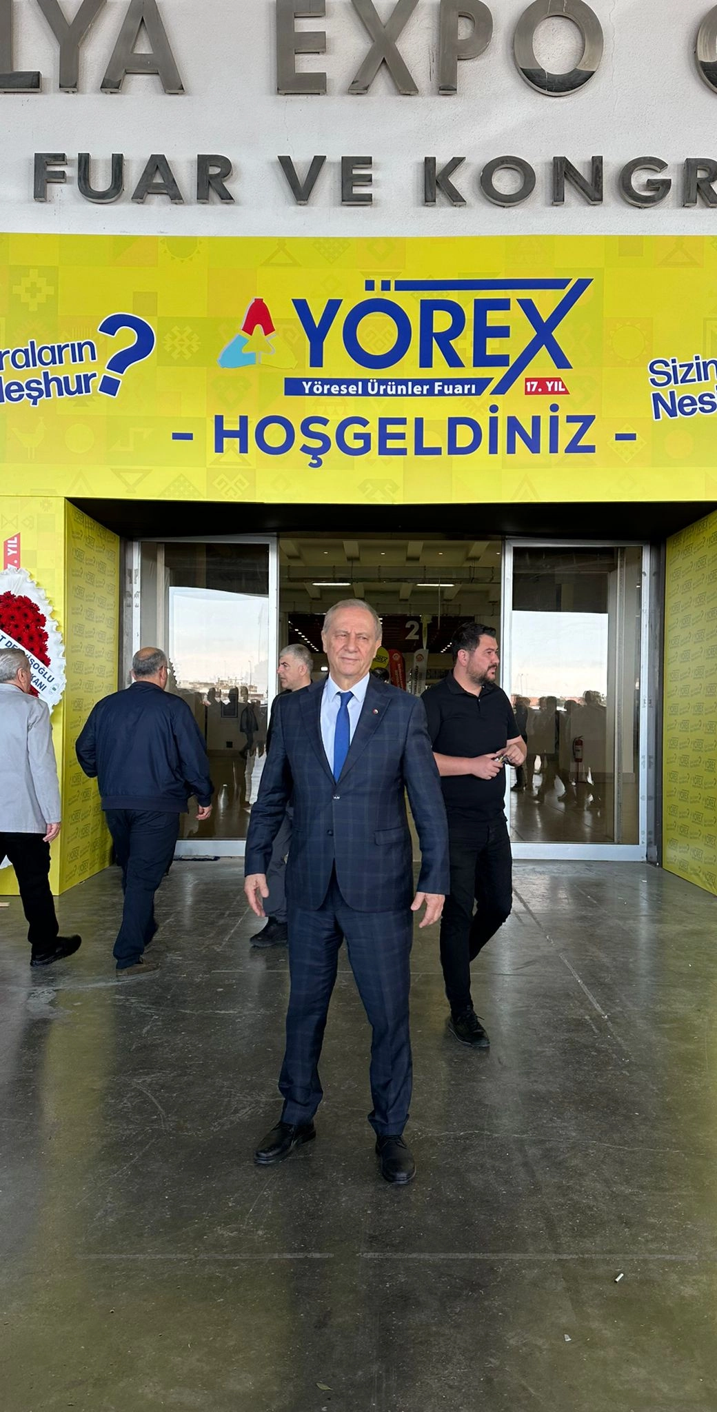 Yönetim Kurulu Başkanımız Turhan Altınel YÖREX Fuarı’nda