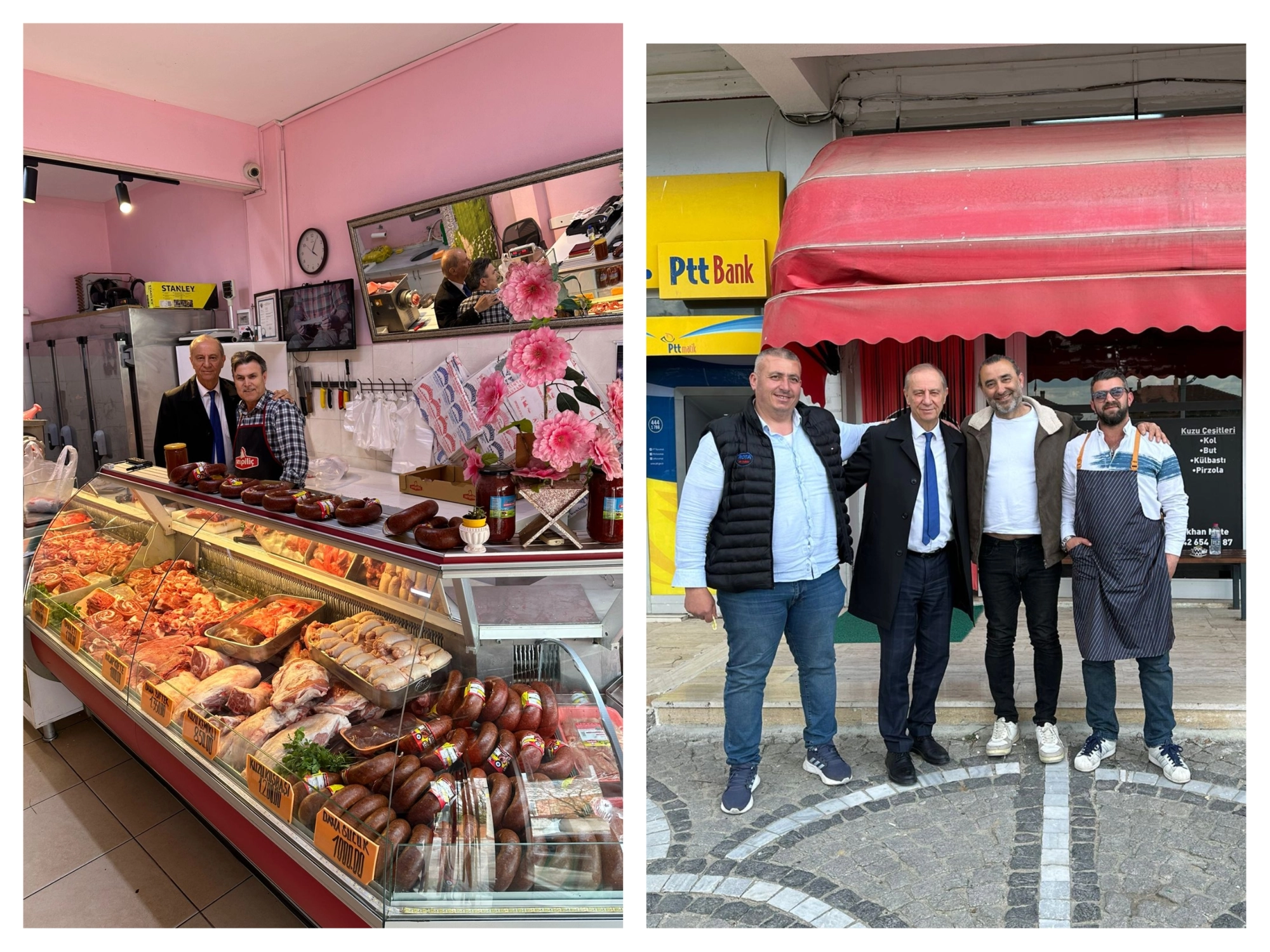 Yönetim Kurulu Başkanımız Turhan Altıntel, Kavaklı Beldemizde ki Kasap Üyelerimizi Ziyaret Etti