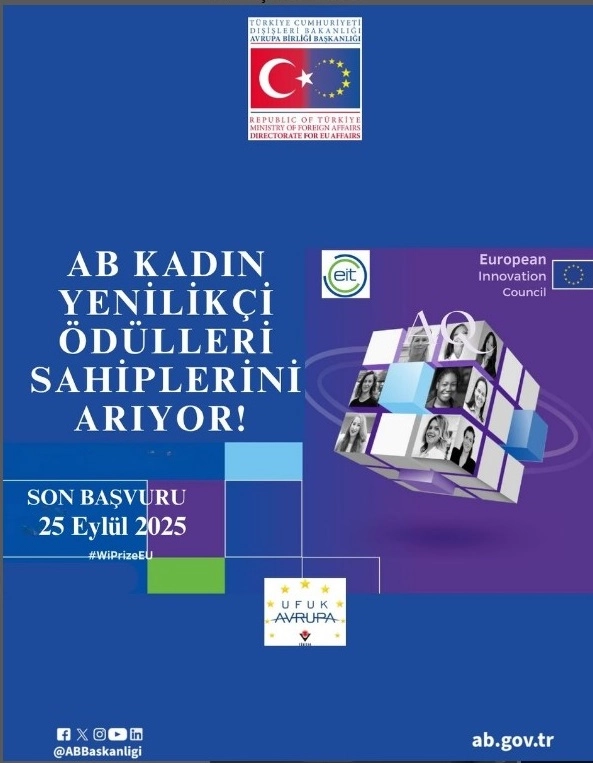 AB Kadın Yenilikçiler Ödülü 2026 çağrısı için başvuru süreci başlamıştır.