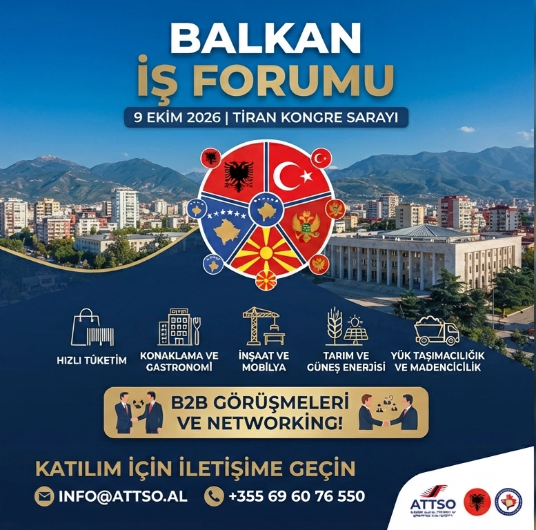 Balkan İş Forumu Tiran'da Kapılarını Açıyor