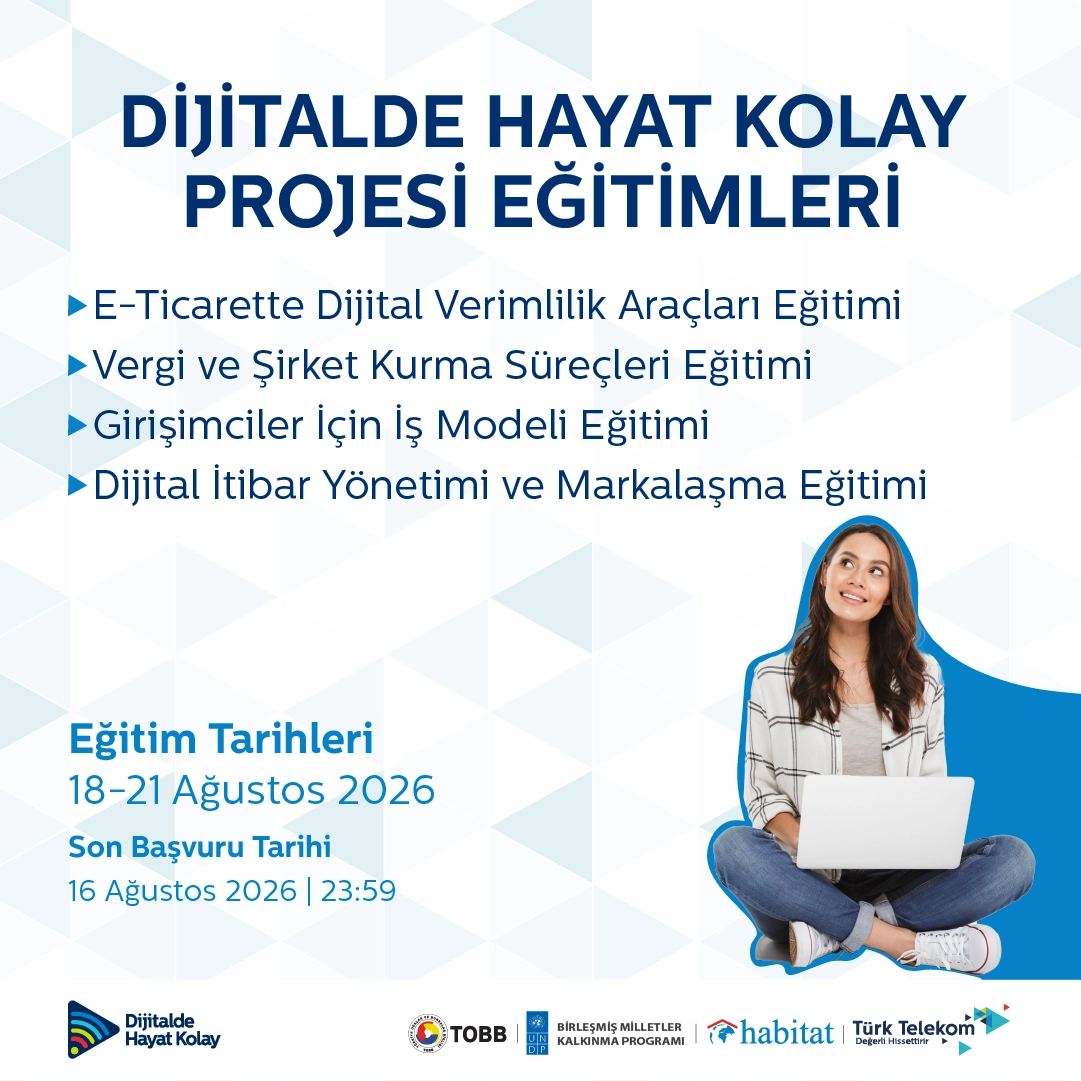Dijitalde Hayat Kolay Projesinde Başvuru Zamanı