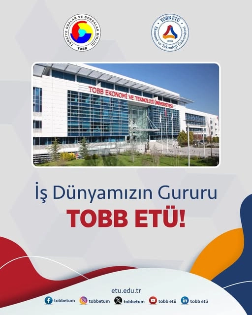 İş dünyasının gururu, başarının adresi: TOBB ETÜ