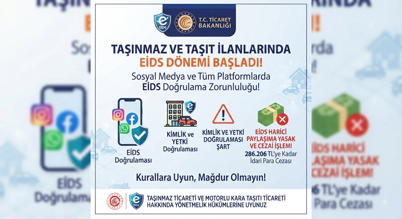 EİDS'ye Aykırı Sosyal Medya Paylaşımları Hk.