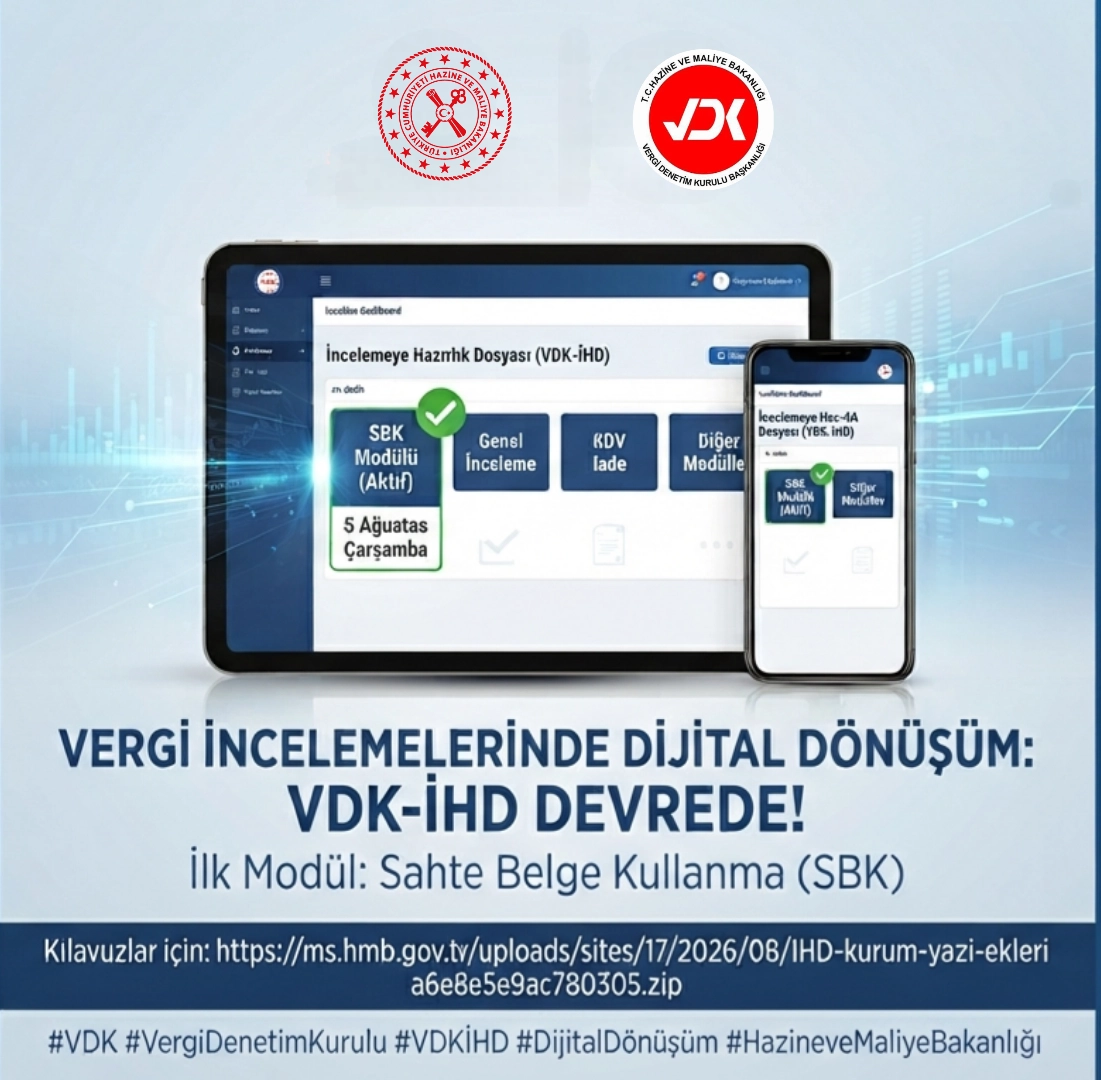 Vergi İncelemelerinde Dijital Dönüşüm Başlıyor
